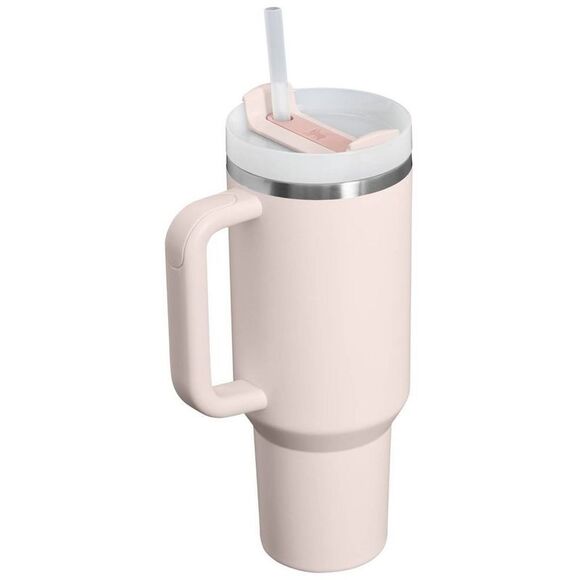 Open Box - Stanley -  40 oz Stainless Steel H2.0 Flow Rose Quartz - Picture 2 of 3